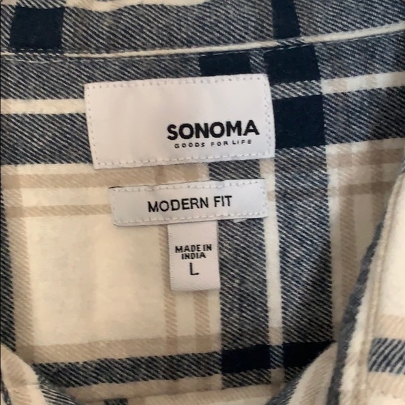 Sonoma blue and weight flannel - Picture 2 of 4